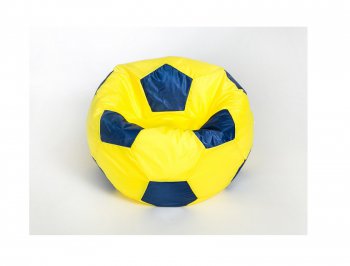 Кресло-мешок Мяч малый желто-синее в Соликамске - solikamsk.mebel-74.com | фото