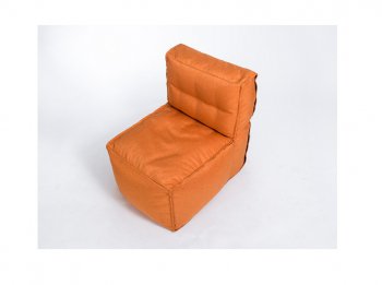 Модульное кресло Комфорт Колор прямое оранжевое в Соликамске - solikamsk.mebel-74.com | фото