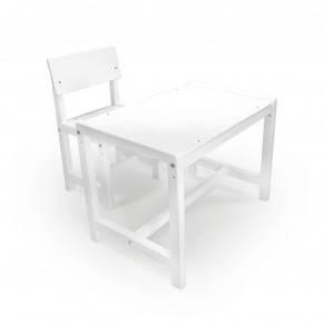 Детский растущий комплект стол и стул Я САМ "Лофт" (Белый, Белый) в Соликамске - solikamsk.mebel-74.com | фото