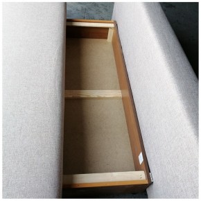 Диван-кровать Комфорт без подлокотников BALTIC AZURE (4 подушки) в Соликамске - solikamsk.mebel-74.com | фото