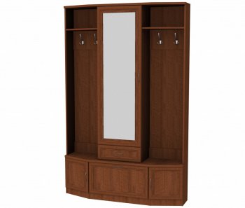 Шкаф для прихожей с зеркалом арт.600 в Соликамске - solikamsk.mebel-74.com | фото