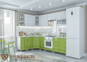 Кухонный гарнитур СВ Волна в Соликамске - solikamsk.mebel-74.com | фото