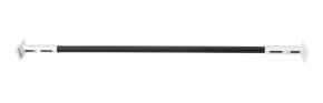 Турник раздвижной 1250-1500 цв. белый-черный FLEXTER PROFI в Соликамске - solikamsk.mebel-74.com | фото