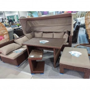 Комплект мебели с диваном AFM-320B-T320 Brown в Соликамске - solikamsk.mebel-74.com | фото