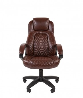 Кресло для руководителя  CHAIRMAN 432 (Экокожа коричневая) в Соликамске - solikamsk.mebel-74.com | фото