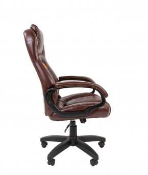 Кресло для руководителя  CHAIRMAN 432 (Экокожа коричневая) в Соликамске - solikamsk.mebel-74.com | фото