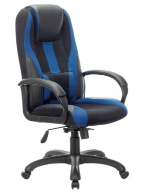 Кресло компьютерное BRABIX PREMIUM "Rapid GM-102" (экокожа/ткань, черное/синее) 532106 в Соликамске - solikamsk.mebel-74.com | фото