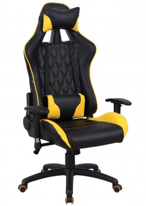 Кресло компьютерное BRABIX "GT Master GM-110" (черное/желтое) 531927 в Соликамске - solikamsk.mebel-74.com | фото