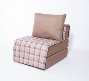 Кресло-кровать бескаркасное Харви (коричневый-квадро беж) в Соликамске - solikamsk.mebel-74.com | фото