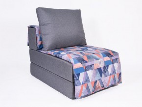 Кресло-кровать бескаркасное Харви (серый-сноу деним) в Соликамске - solikamsk.mebel-74.com | фото