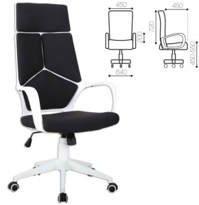 Кресло офисное BRABIX PREMIUM "Prime EX-515" (пластик белый, ткань, черное) 531812 в Соликамске - solikamsk.mebel-74.com | фото