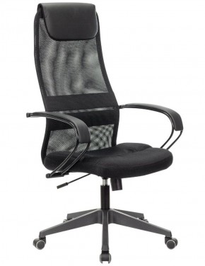 Кресло офисное BRABIX PREMIUM "Stalker EX-608 PL" (ткань-сетка/кожзам, черное) 532090 в Соликамске - solikamsk.mebel-74.com | фото