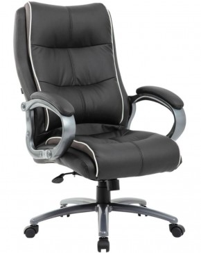 Кресло офисное BRABIX PREMIUM "Strong HD-009" (экокожа черная, ткань серая) 531945 в Соликамске - solikamsk.mebel-74.com | фото
