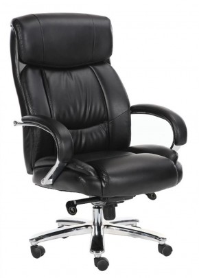 Кресло офисное BRABIX "Direct EX-580" (хром/рециклированная кожа/черное) 531824 в Соликамске - solikamsk.mebel-74.com | фото