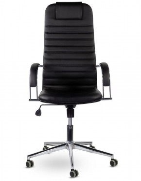 Кресло офисное BRABIX "Pilot EX-610 CH" premium (черное/кожзам) 532418 в Соликамске - solikamsk.mebel-74.com | фото
