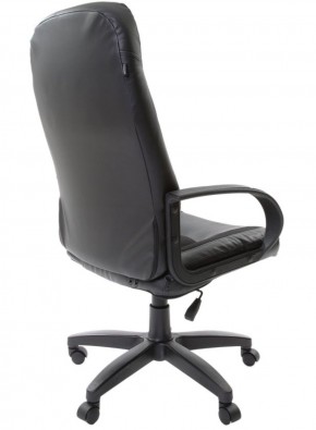 Кресло офисное BRABIX "Strike EX-525" (экокожа черная, ткань черная) 531381 в Соликамске - solikamsk.mebel-74.com | фото
