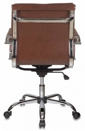 Кресло руководителя Бюрократ CH-993-LOW/BROWN коричневый в Соликамске - solikamsk.mebel-74.com | фото