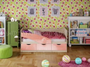 Кровать Бабочки (Розовый металлик) 1600 в Соликамске - solikamsk.mebel-74.com | фото