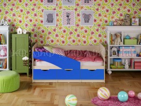 Кровать Бабочки (Синий матовый) 1800 в Соликамске - solikamsk.mebel-74.com | фото