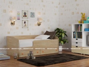 Кровать детская Панда + борт + 2 ящика (1000) в Соликамске - solikamsk.mebel-74.com | фото