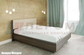 Кровать КР-1013 с мягким изголовьем в Соликамске - solikamsk.mebel-74.com | фото