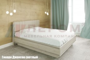 Кровать КР-1014 с мягким изголовьем в Соликамске - solikamsk.mebel-74.com | фото