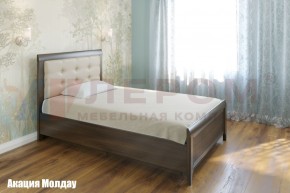 Кровать КР-1032 с мягким изголовьем в Соликамске - solikamsk.mebel-74.com | фото