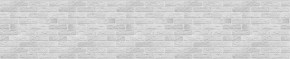 Кухонный фартук 610х3000х1,5 (композит) КМ Кирпич серый в Соликамске - solikamsk.mebel-74.com | фото