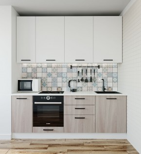 Кухонный гарнитур Демо 2200 (Стол. 38мм) в Соликамске - solikamsk.mebel-74.com | фото