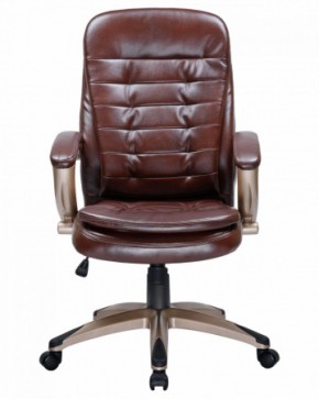 Офисное кресло для руководителей DOBRIN DONALD LMR-106B коричневый в Соликамске - solikamsk.mebel-74.com | фото