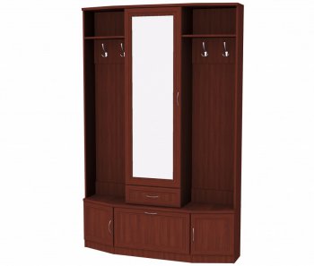 Шкаф для прихожей с зеркалом арт.600 в Соликамске - solikamsk.mebel-74.com | фото