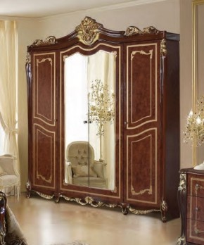 Шкаф 4-х дверный с зеркалами (19.144) Джоконда в Соликамске - solikamsk.mebel-74.com | фото