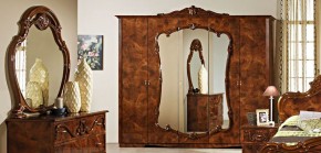 Шкаф 5-и дверный с зеркалами (20.145) Тициана (орех) в Соликамске - solikamsk.mebel-74.com | фото
