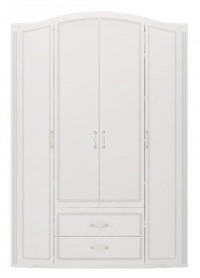 Шкаф для одежды 4-х дв.с ящиками Виктория 2  с зеркалами в Соликамске - solikamsk.mebel-74.com | фото