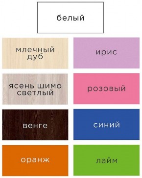 Шкаф ДМ 800 с 2-мя ящиками (розовый) в Соликамске - solikamsk.mebel-74.com | фото
