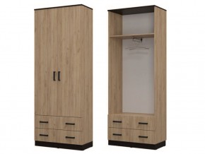 Шкаф «ЛОФТ» для одежды с 2-я ящиками в Соликамске - solikamsk.mebel-74.com | фото