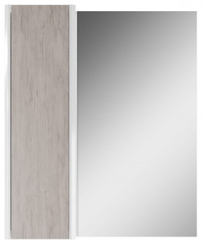 Шкаф-зеркало Uno 60 Дуб серый левый/правый Домино (DU1503HZ) в Соликамске - solikamsk.mebel-74.com | фото