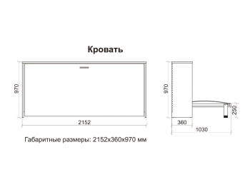 Кровать трансформер Смарт 3 (К) в Соликамске - solikamsk.mebel-74.com | фото