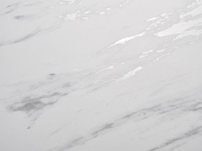 Стол BELLUNO 160 MARBLES KL-99 Белый мрамор матовый, итальянская керамика/ белый каркас, ®DISAUR в Соликамске - solikamsk.mebel-74.com | фото