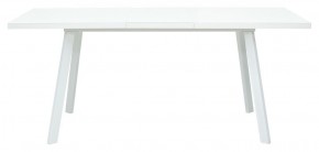Стол ФИН 120 Белый, стекло/ Белый каркас М-City в Соликамске - solikamsk.mebel-74.com | фото